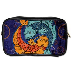 Koi Fish Toiletries Bag (one Side) by ExtraGoodSauce