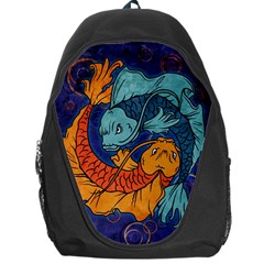 Koi Fish Backpack Bag by ExtraGoodSauce