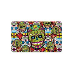 Sugar Skulls Magnet (name Card) by ExtraAwesomeSauce