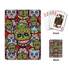 Sugar Skulls Playing Cards Single Design (rectangle) by ExtraGoodSauce