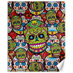 Sugar Skulls Canvas 16  X 20  by ExtraGoodSauce