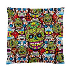 Sugar Skulls Standard Cushion Case (one Side) by ExtraGoodSauce