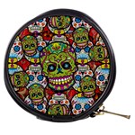 Sugar Skulls Mini Makeup Bag Front