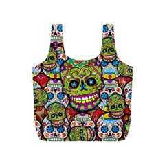 Sugar Skulls Full Print Recycle Bag (s)