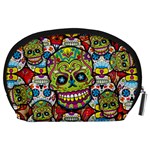 Sugar Skulls Accessory Pouch (Large) Back