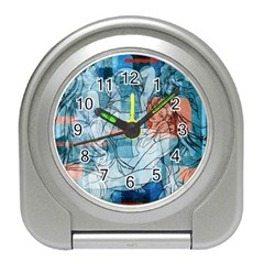 Retro Girls Travel Alarm Clock