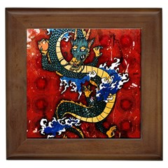 Dragon Framed Tile by ExtraGoodSauce