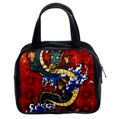 Dragon Classic Handbag (two Sides) by ExtraGoodSauce