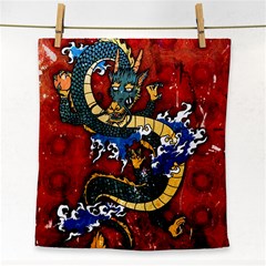 Dragon Face Towel by ExtraGoodSauce