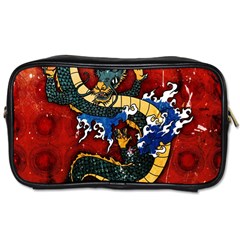 Dragon Toiletries Bag (one Side) by ExtraGoodSauce