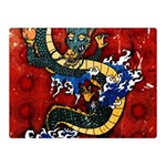 Dragon Double Sided Flano Blanket (Mini)  35 x27  Blanket Front