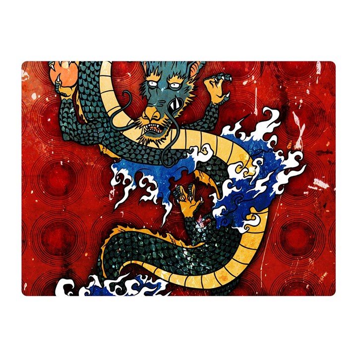 Dragon Double Sided Flano Blanket (Mini) 