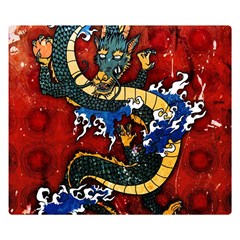 Dragon Double Sided Flano Blanket (small)  by ExtraGoodSauce