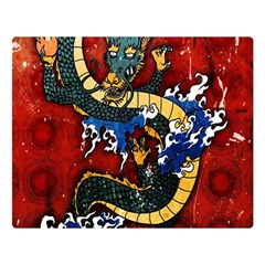 Dragon Double Sided Flano Blanket (large)  by ExtraGoodSauce