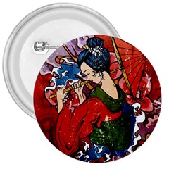 Geisha Geisha 3  Buttons by ExtraGoodSauce