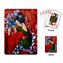 Geisha Geisha Playing Cards Single Design (rectangle) by ExtraGoodSauce