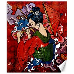 Geisha Geisha Canvas 8  X 10  by ExtraAwesomeSauce