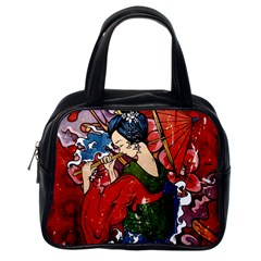 Geisha Geisha Classic Handbag (one Side) by ExtraGoodSauce