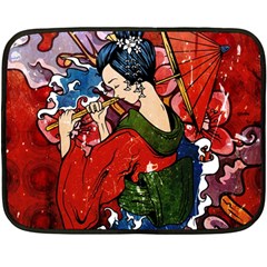 Geisha Geisha Double Sided Fleece Blanket (mini)  by ExtraGoodSauce