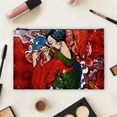 Geisha Geisha Cosmetic Bag (large) by ExtraGoodSauce