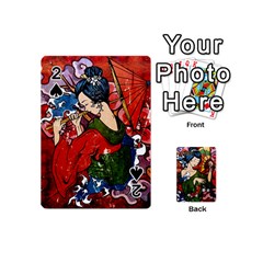 Geisha Geisha Playing Cards 54 Designs (mini) by ExtraGoodSauce