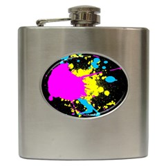 Splatter Splatter Hip Flask (6 Oz)