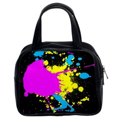 Splatter Splatter Classic Handbag (two Sides) by ExtraGoodSauce