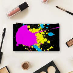 Splatter Splatter Cosmetic Bag (small) by ExtraGoodSauce