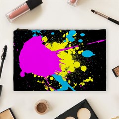 Splatter Splatter Cosmetic Bag (large) by ExtraGoodSauce