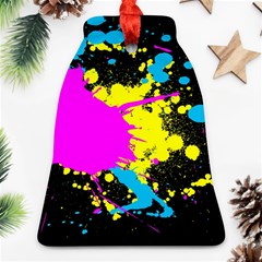 Splatter Splatter Bell Ornament (two Sides) by ExtraGoodSauce