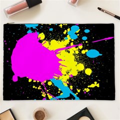 Splatter Splatter Cosmetic Bag (xxl) by ExtraGoodSauce