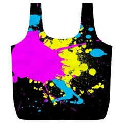 Splatter Splatter Full Print Recycle Bag (xxxl) by ExtraGoodSauce