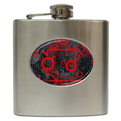 Tech - Red Hip Flask (6 Oz) by ExtraGoodSauce