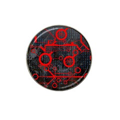 Tech - Red Hat Clip Ball Marker (10 Pack)