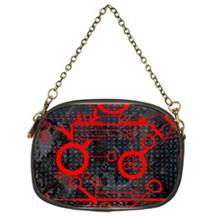 Tech - Red Chain Purse (one Side) by ExtraGoodSauce