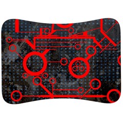 Tech - Red Velour Seat Head Rest Cushion