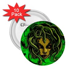 Medusa 2 25  Buttons (10 Pack)  by ExtraGoodSauce