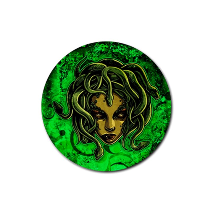 Medusa Rubber Coaster (Round) 