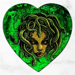 Medusa Jigsaw Puzzle (heart) by ExtraAwesomeSauce