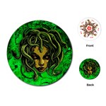 Medusa Playing Cards Single Design (Round) Front