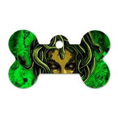 Medusa Dog Tag Bone (one Side) by ExtraAwesomeSauce