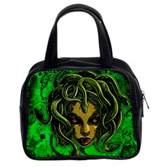 Medusa Classic Handbag (two Sides) by ExtraAwesomeSauce