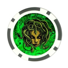 Medusa Poker Chip Card Guard (10 Pack) by ExtraGoodSauce