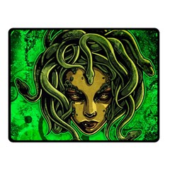 Medusa Fleece Blanket (small) by ExtraGoodSauce