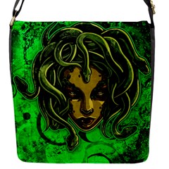 Medusa Flap Closure Messenger Bag (s) by ExtraGoodSauce