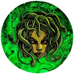 Medusa Wooden Puzzle Round by ExtraAwesomeSauce