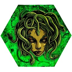 Medusa Wooden Puzzle Hexagon by ExtraAwesomeSauce