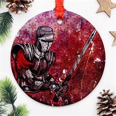 Knight Ornament (Round)