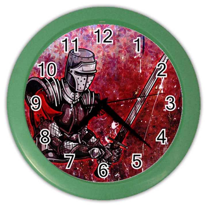 Knight Color Wall Clock