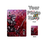 Knight Playing Cards 54 Designs (Mini) Front - Spade6